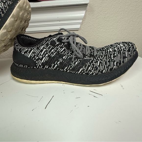 Adidas Pure Boost Limited Oreo S80704 Size 11.5 Mens Sneakers Shoes - Picture 2 of 8